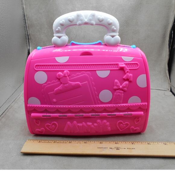 Disney Jr. Minnie Mouse Bow-Care Doctor Bag Set Just Play 2020 - Picture 10 of 12